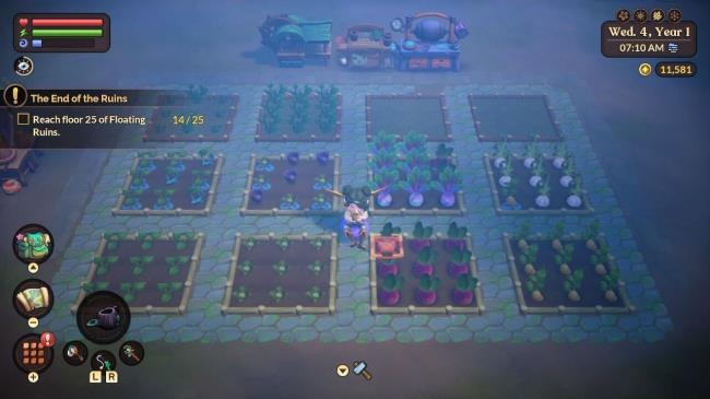 farmer sitting with a growing crop field fae farm gardening guide