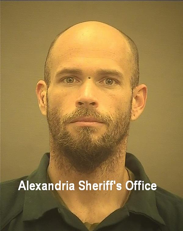 A booking photo of Jacob Angeli-Chansley