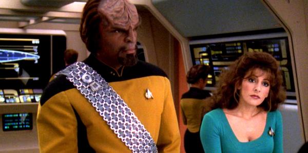 Worf & Troi的最大粉丝是《星际迷航：TNG》的迈克尔·多恩：“他们是一对非常可爱的情侣”