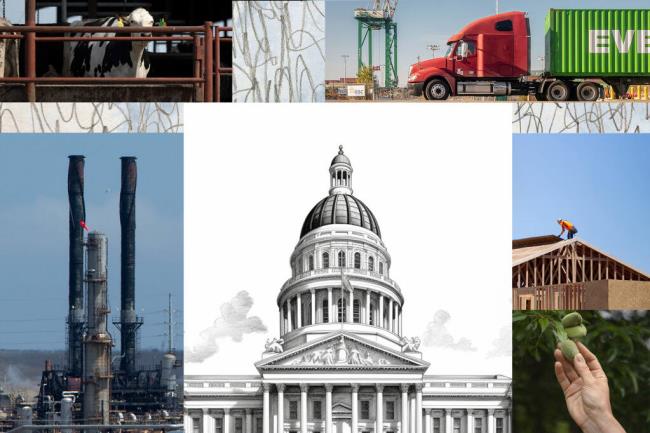 加州州长纽森桌上的气候法案将迫使公司披露碳足迹