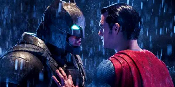 Henry Cavill's Superman and Ben Affleck's Batman facing off in Batman v Superman Dawn of Justice