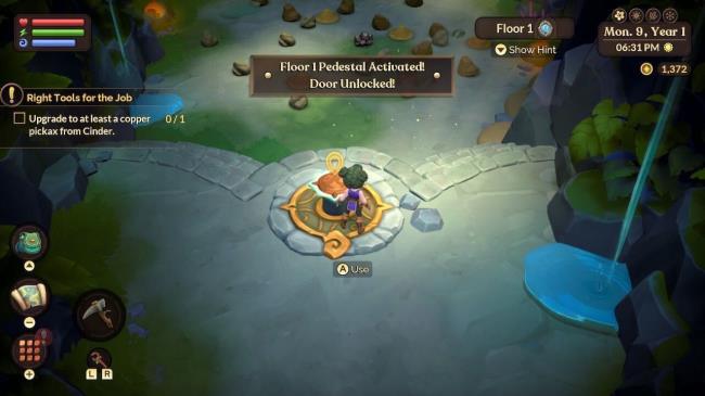 activating the first pedestal in saltwater mine fae farm